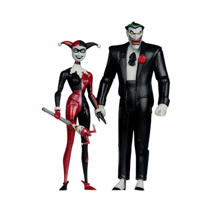 Harley Quinn & The Joker Pack Figura de Acción Batman The Animated Series DC Direct Mcfarlane 16 Cm