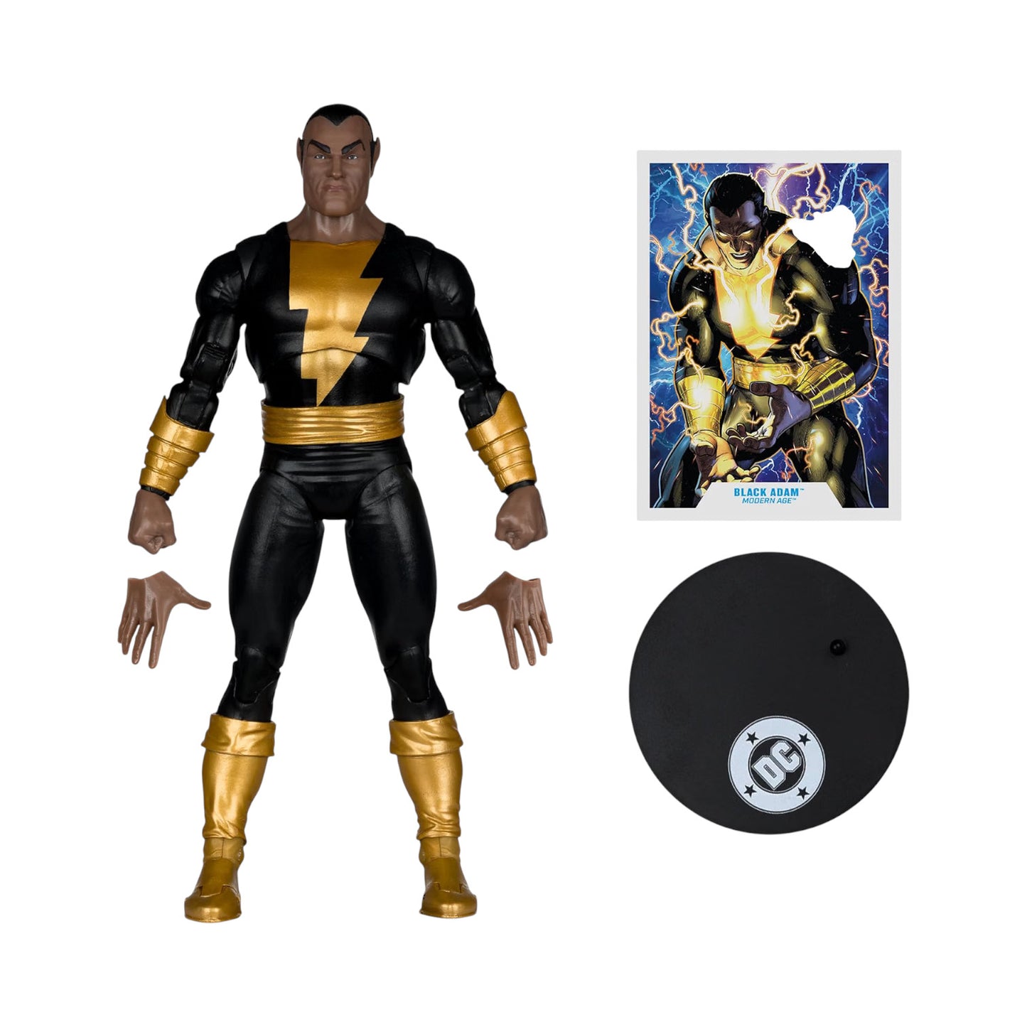 Black Adam Figura De Acción Modern Age DC Mcfarlane Toys 18 Cm