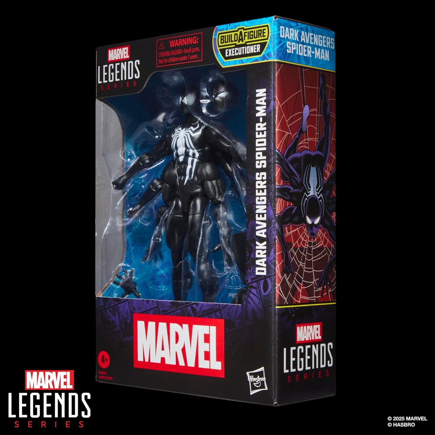 Dark Avengers Spiderman Figura de Acción Dark Avengers Marvel Legends 16cm BAF Executioner