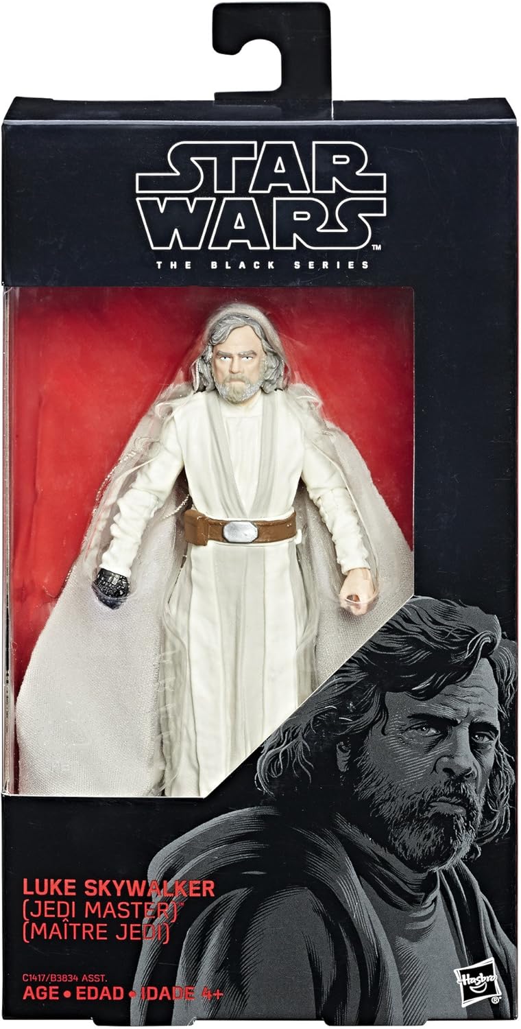 Luke Skywalker Jedi Master Figura De Accion Star Wars Black Series 16cm