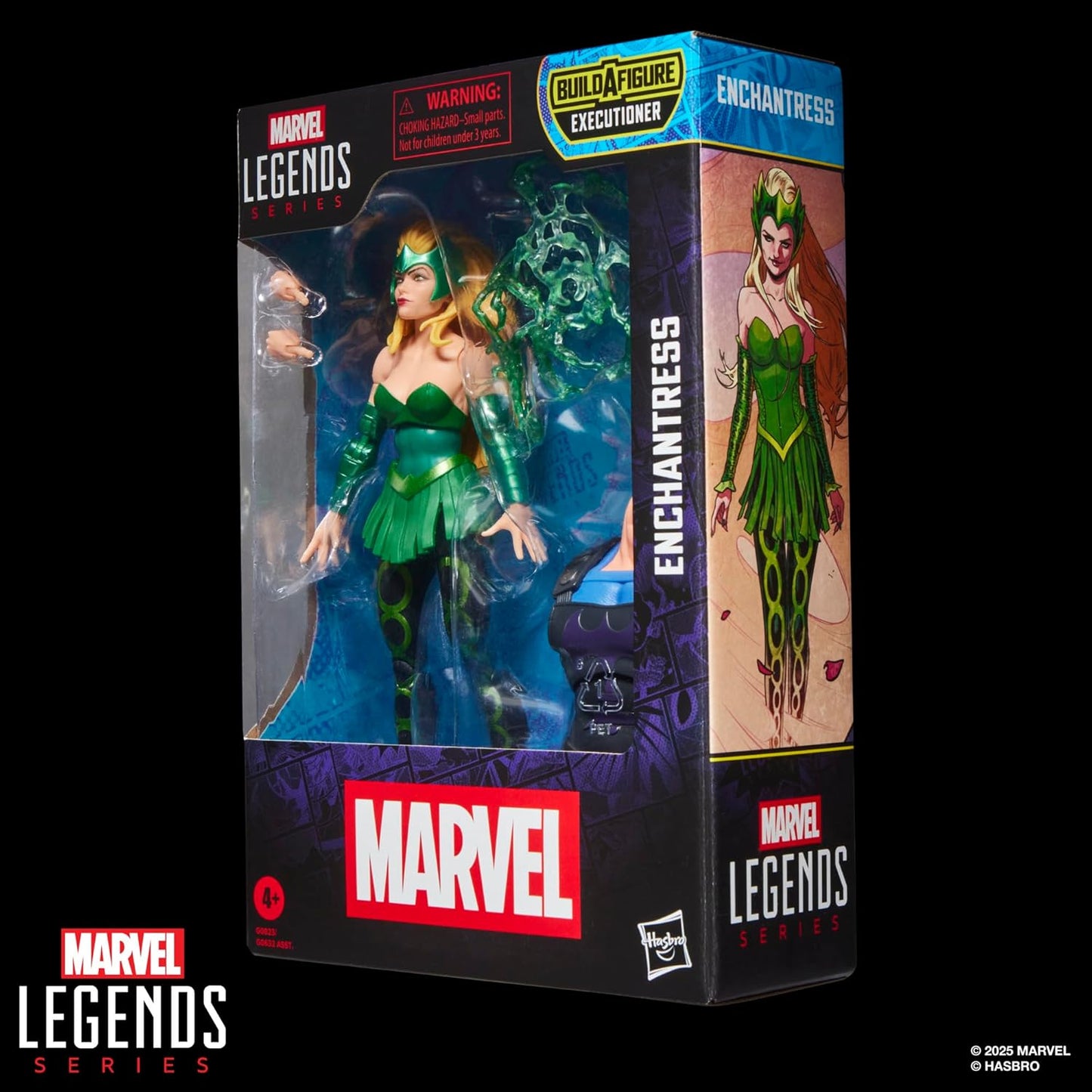 Enchantress Figura de Acción Avengers Thor Marvel Legends 16cm BAF Executioner