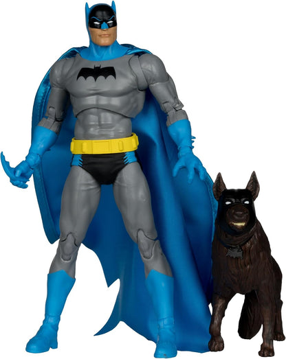 Batman & Ace The Bat Hound Figura De Acción Batman Silver Age Dc Mcfarlane Toys 18 Cm