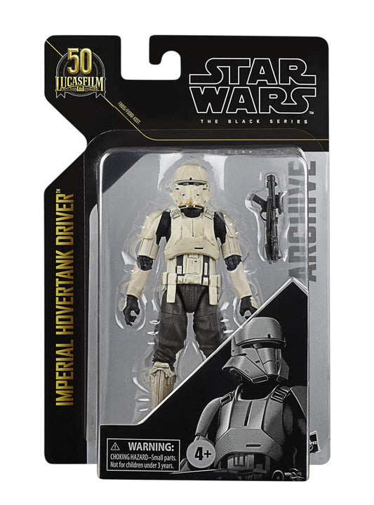 Imperial Hovertank Driver Figura De Acción Star Wars Black Series Archive 16 Cm
