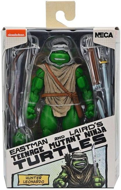 Hunter Leonardo Figura de Acción Eastman and Lairds Teenage Mutant Turtles Mirage TMNT Neca 16 cm