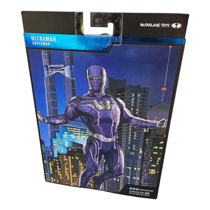 Ultraman Battle Damaged Gold Label Figura de Acción Superman 2025 Deluxe Theatrical Edition Mcfarlane 17 cm