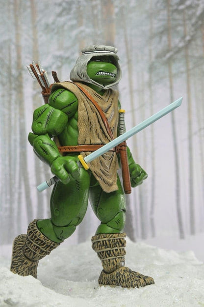 Hunter Leonardo Figura de Acción Eastman and Lairds Teenage Mutant Turtles Mirage TMNT Neca 16 cm
