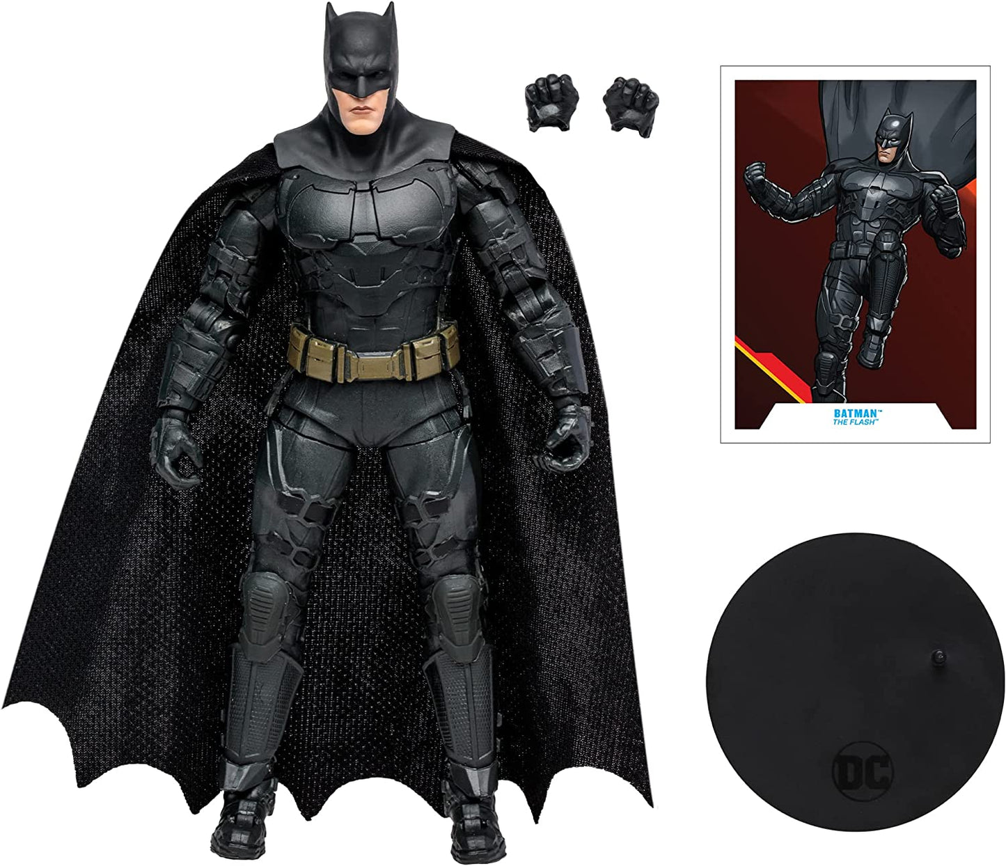 Batman Figura De Acción The Flash Movie Dc Multiverse Mcfarlane Toys 18 cm
