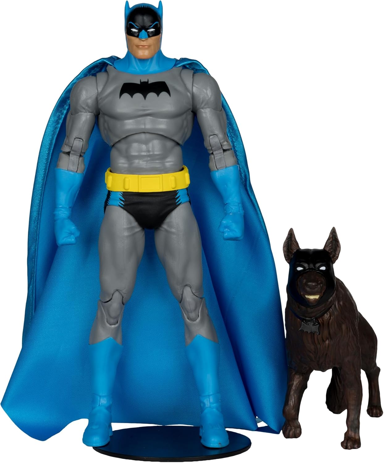 Batman & Ace The Bat Hound Figura De Acción Batman Silver Age Dc Mcfarlane Toys 18 Cm