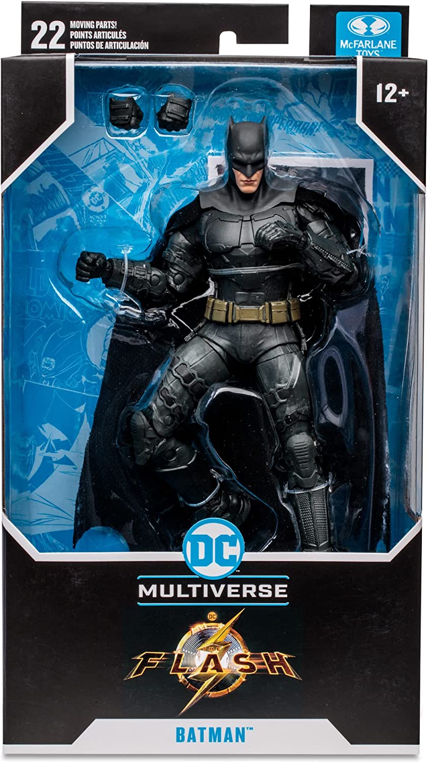 Batman Figura De Acción The Flash Movie Dc Multiverse Mcfarlane Toys 18 cm