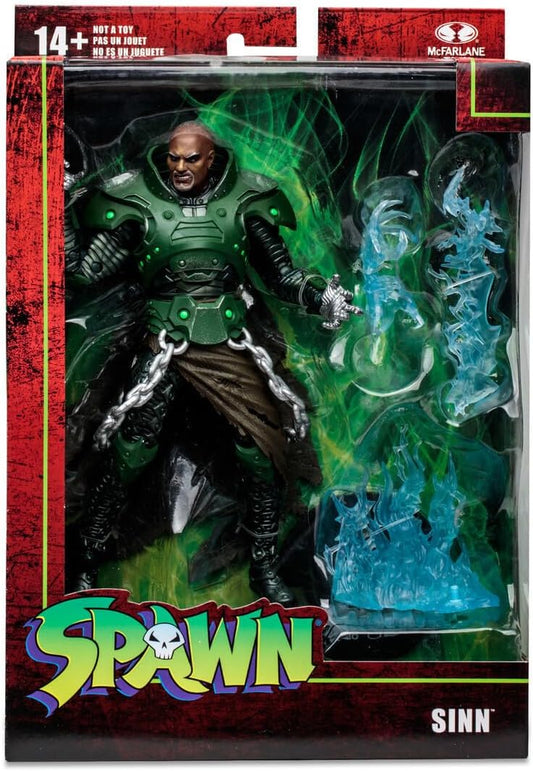 Sinn Figura De Acción Spawn Comics Mcfarlane Toys 18 Cm