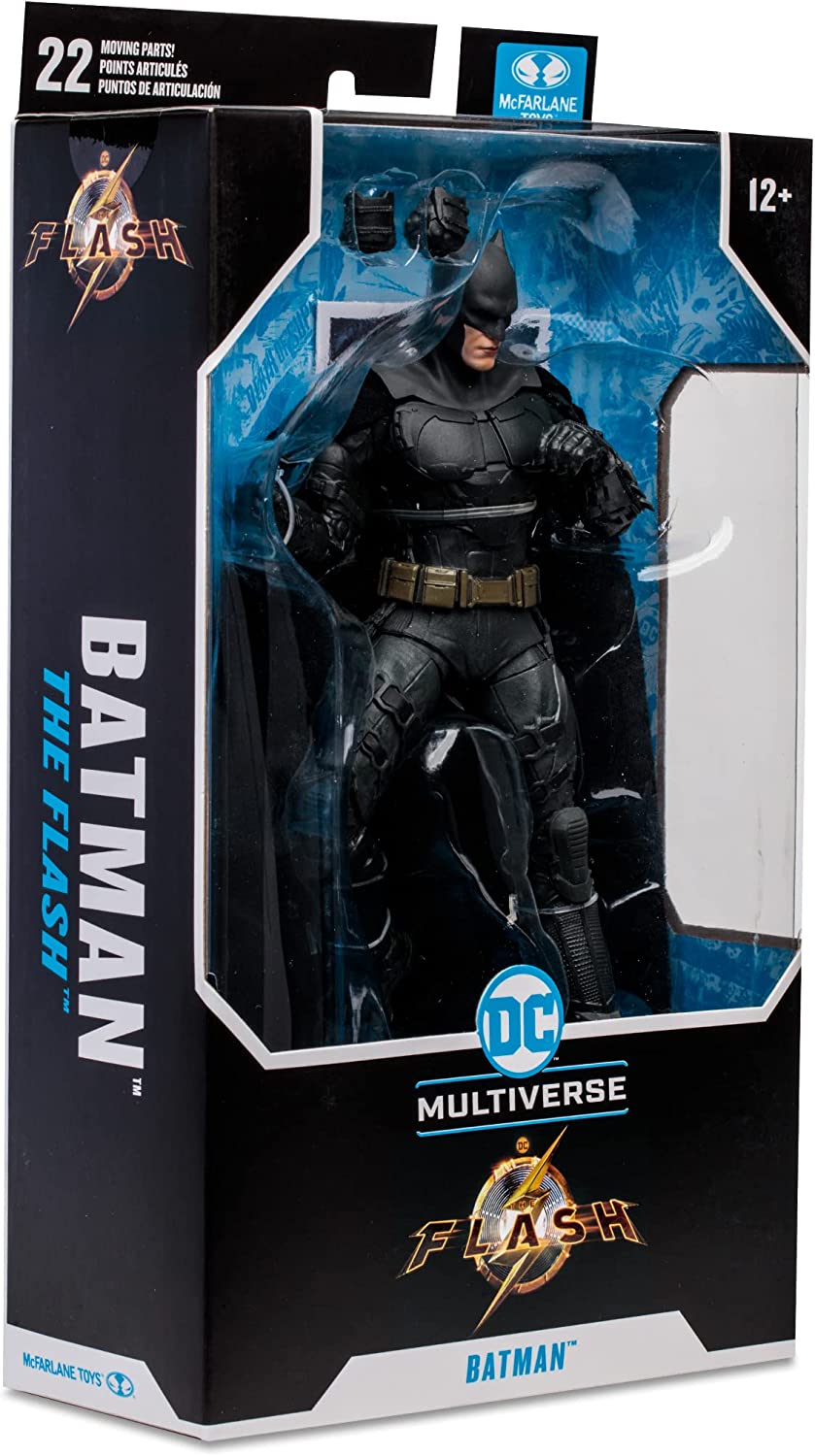 Batman Figura De Acción The Flash Movie Dc Multiverse Mcfarlane Toys 18 cm