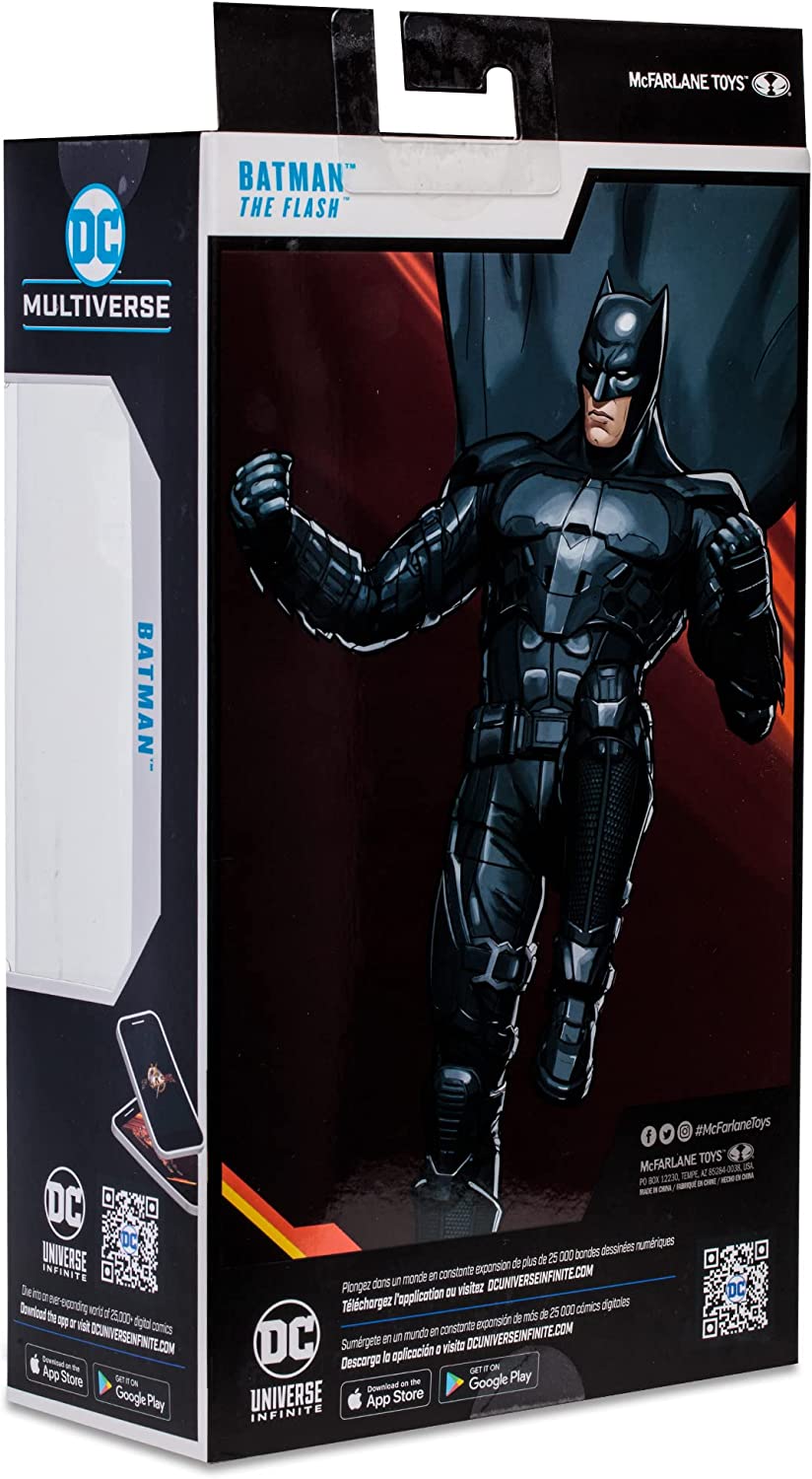 Batman Figura De Acción The Flash Movie Dc Multiverse Mcfarlane Toys 18 cm