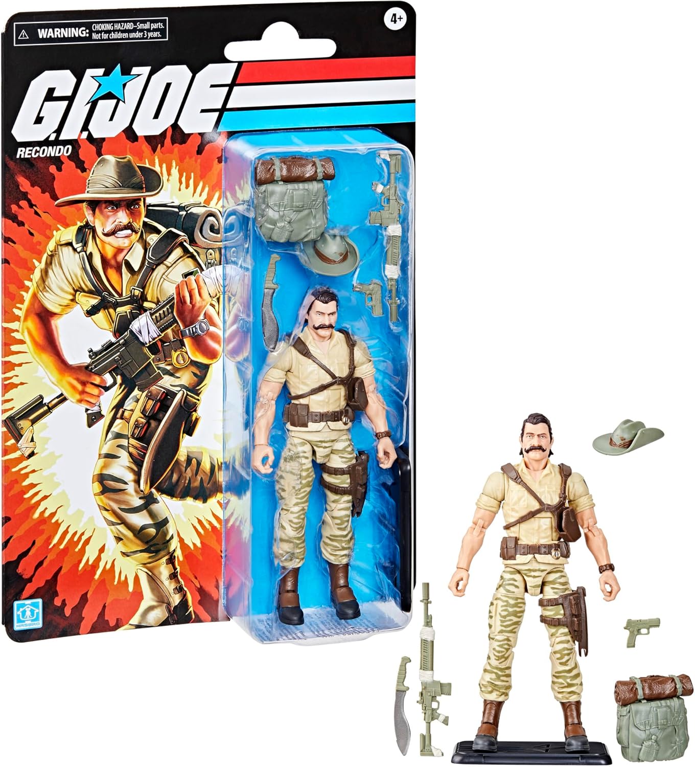 Recondo Soldier Figura De Acción GI Joe Classified Hasbro 16 cm
