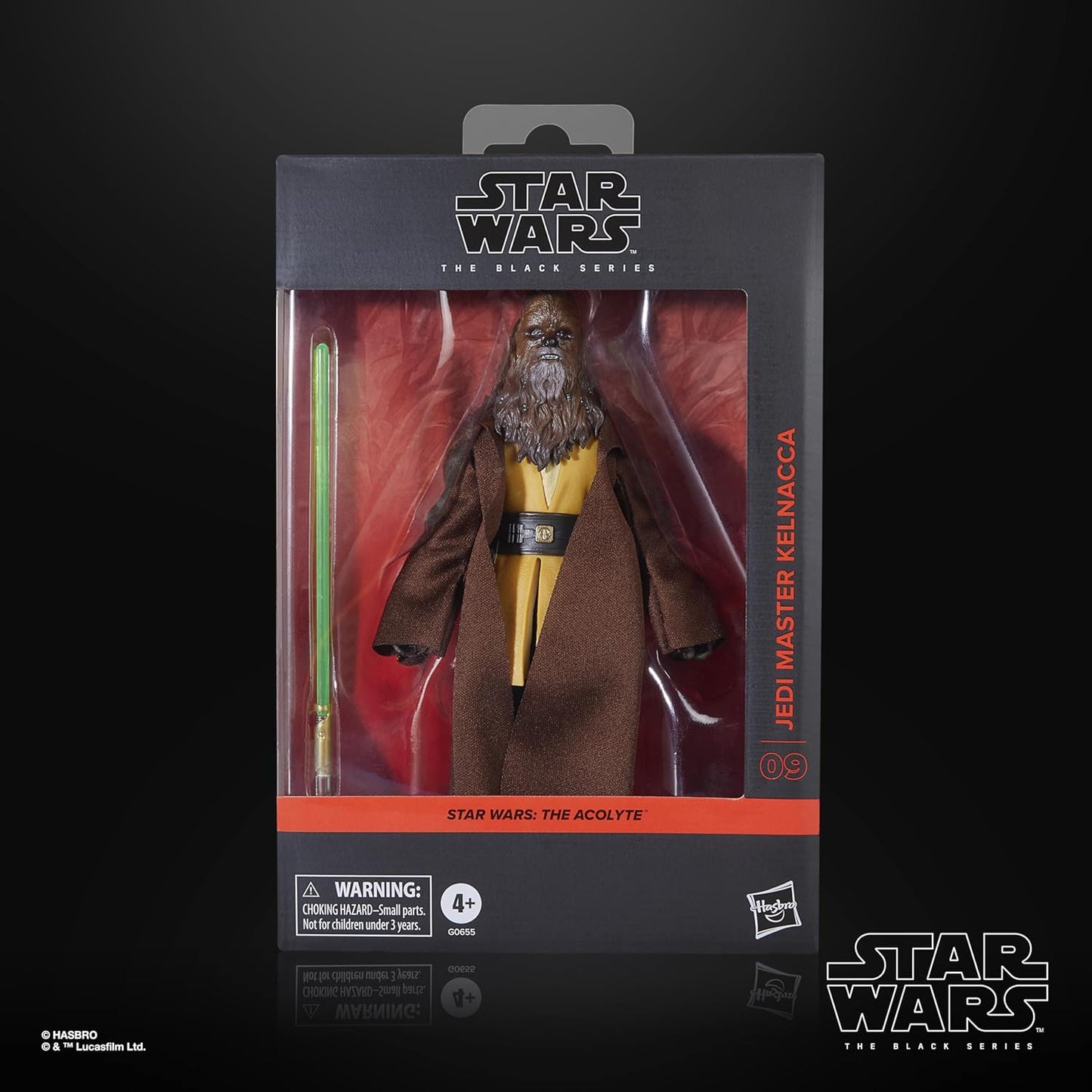 Jedi Master Kelnacca Figura De Acción Star Wars The Acolyte Black Series Hasbro 18 Cm