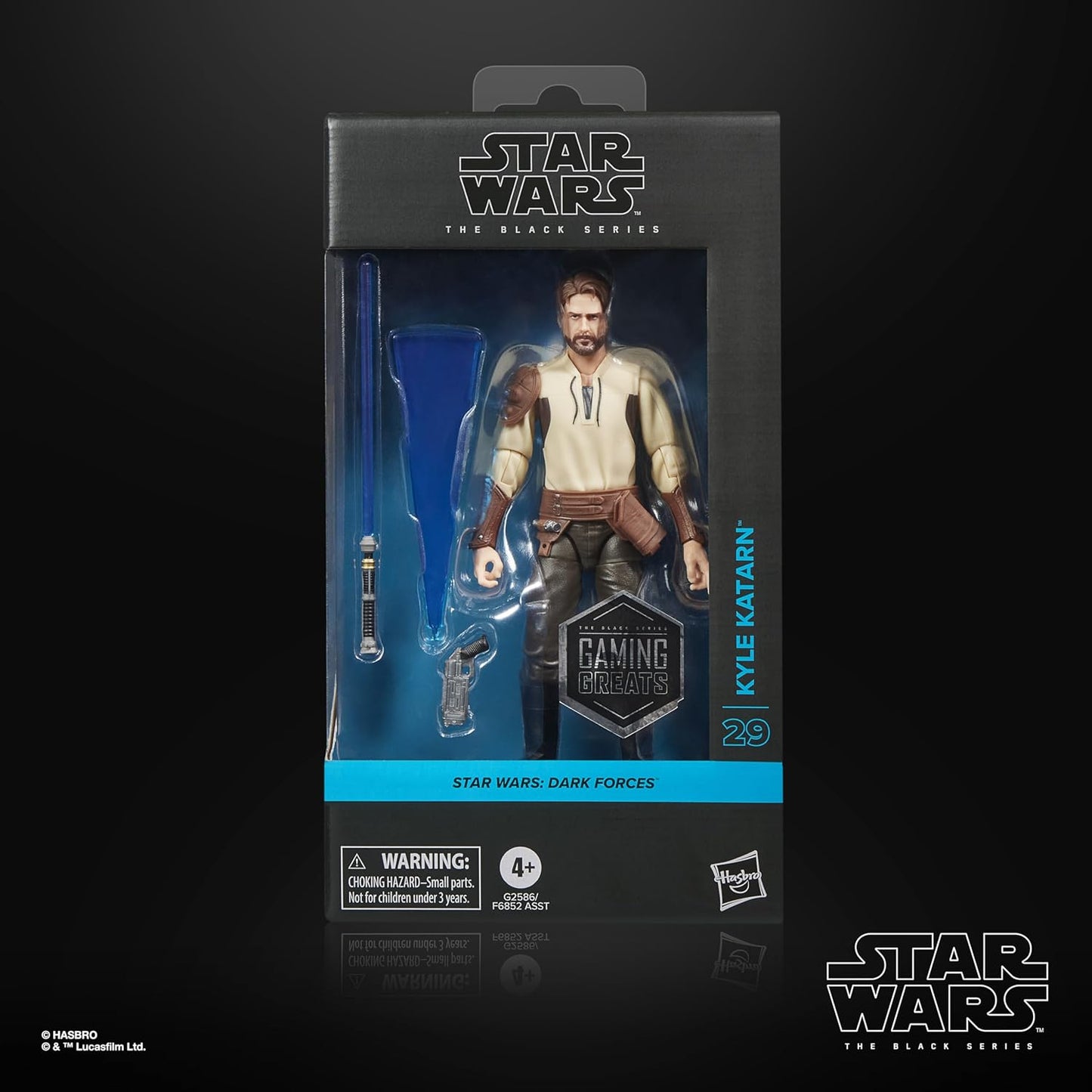 Kyle Katarn Figura de Acción Star Wars Dark Forces Black Series 16 Cm