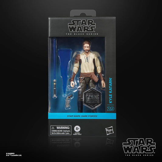 Kyle Katarn Figura de Acción Star Wars Dark Forces Black Series 16 Cm