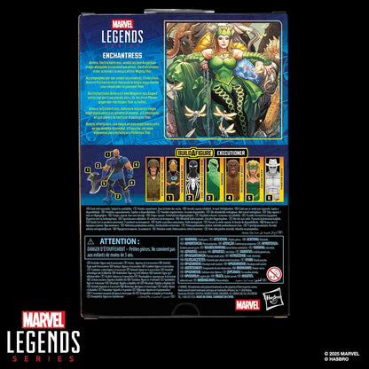 Enchantress Figura de Acción Avengers Thor Marvel Legends 16cm BAF Executioner