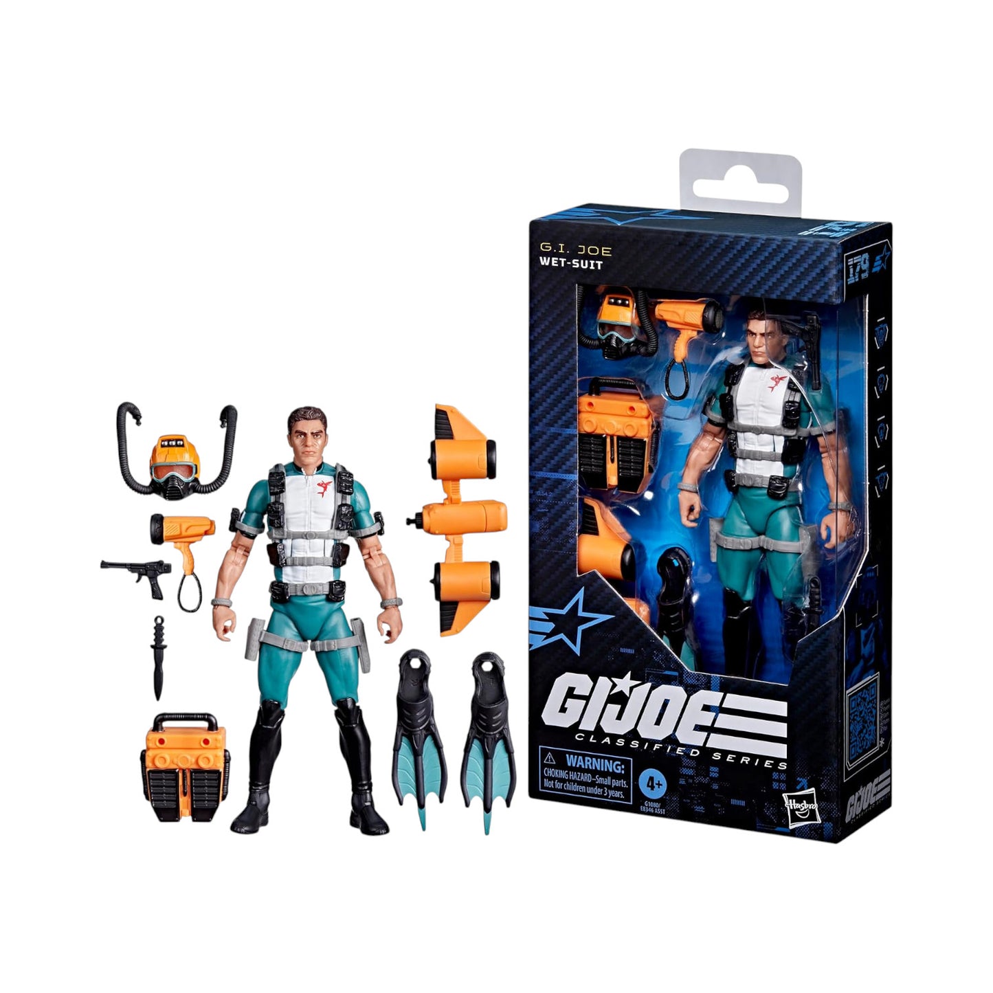 Wet Suit Figura de Accion Cobra Gi Joe 179 Classified Series 16 Cm