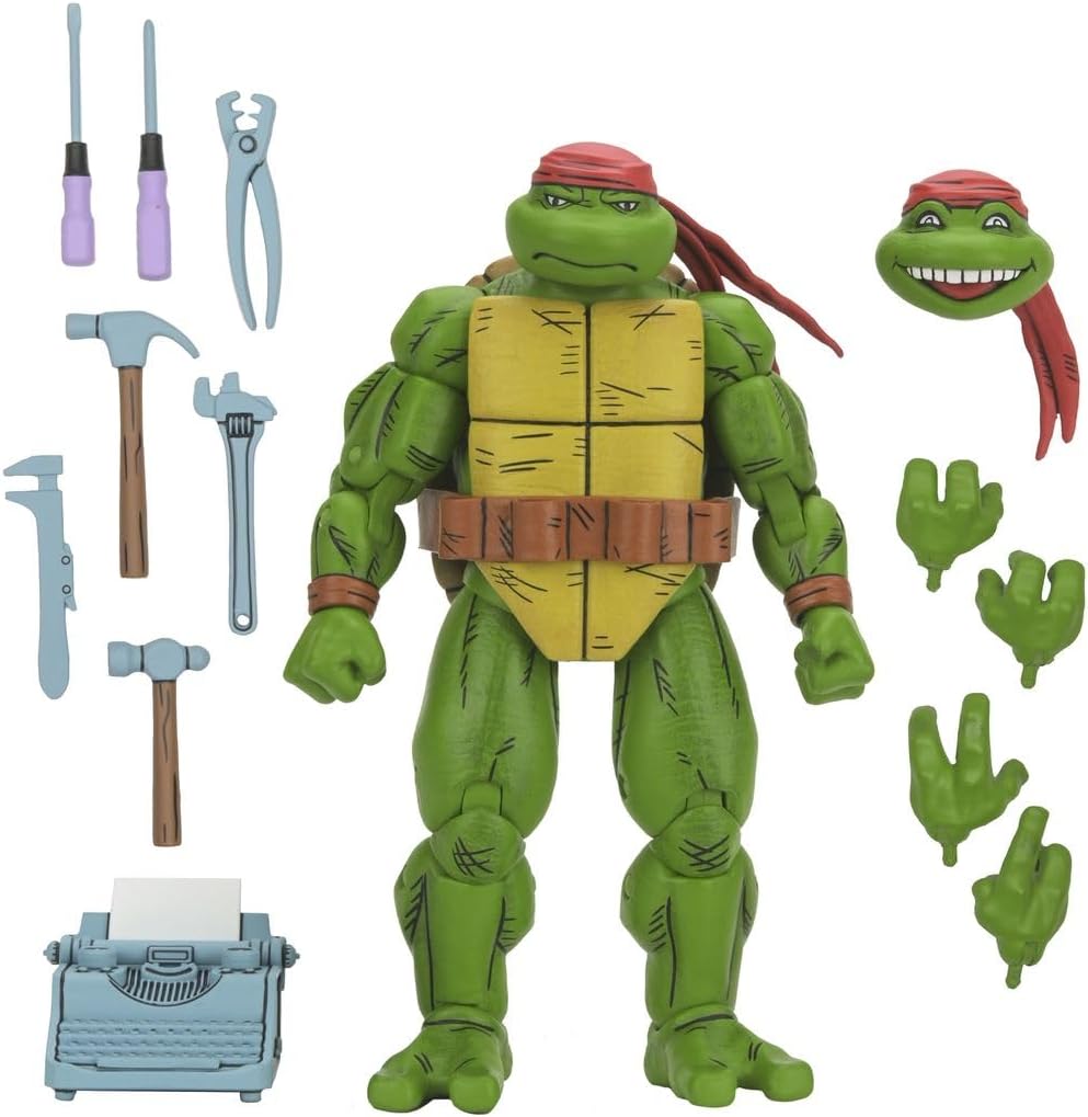 Handyman Donatello Figura de Acción Eastman and Lairds Teenage Mutant Turtles Mirage TMNT Neca 16 cm