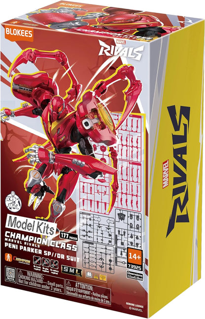 Peni Parker Spider Suit Figura de Accion Marvel Rivals Blokees Champion Class 16 Cm