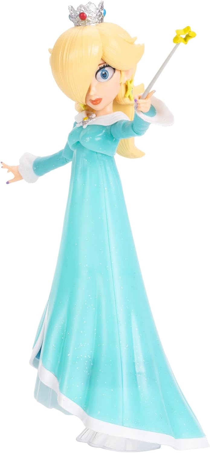Rosalina Figura de Acción Super Mario Galaxy Movie Nintendo Jakks Pacific 13 cm