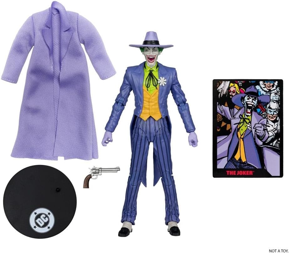 The Joker Figura De Acción Crisis On Infinite Earths DC Multiverse Mcfarlane Toys 18 Cm
