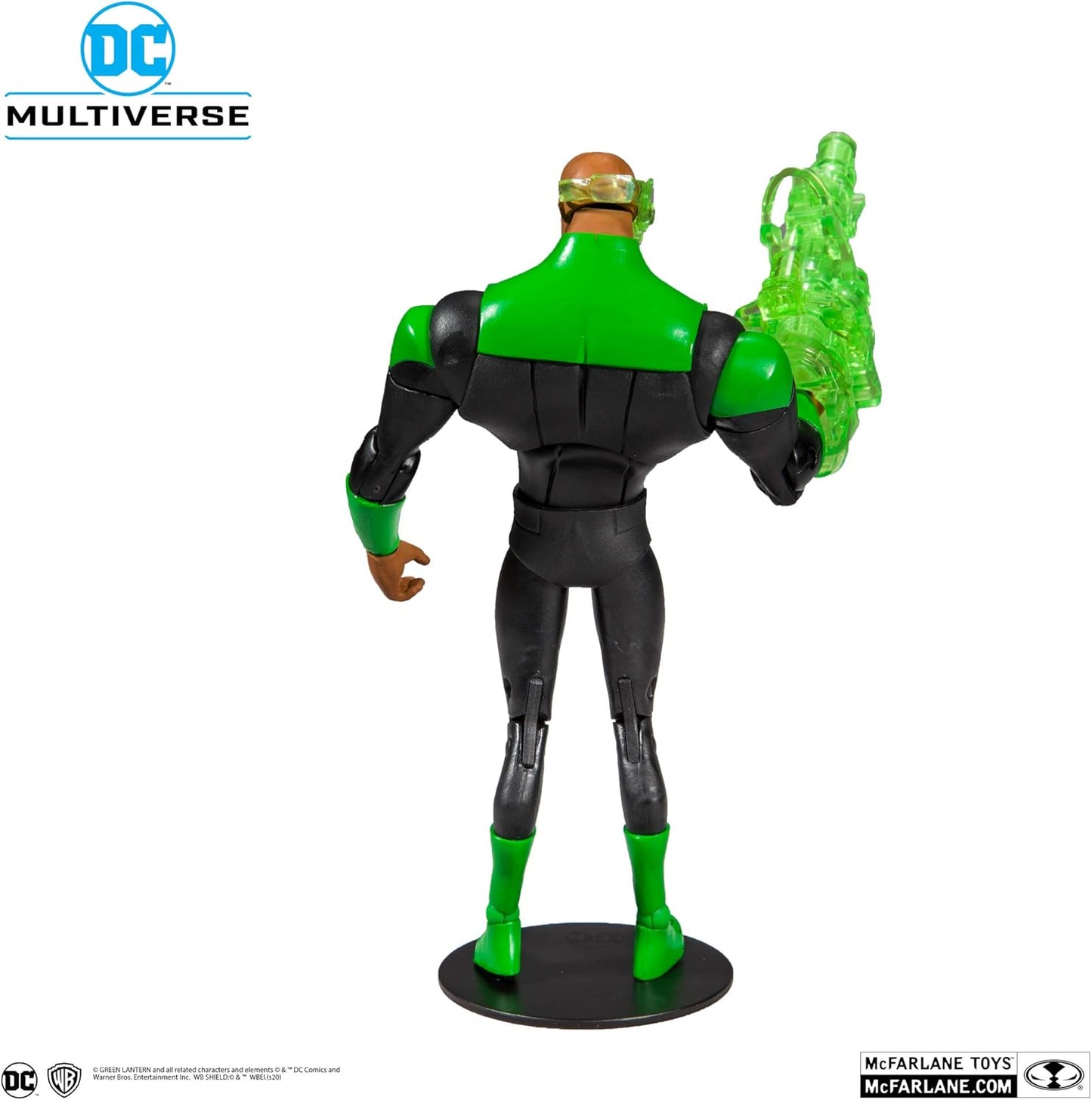 Green Lantern Animated Figura de Acción Justice League DC Mcfarlane Toys 18 Cm
