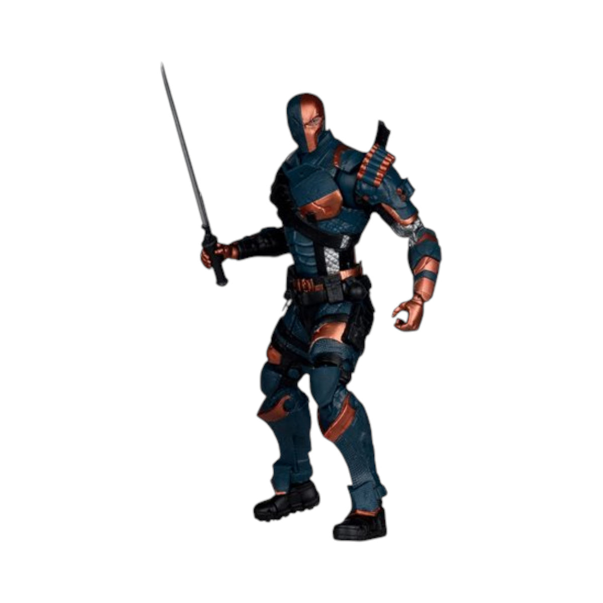 Deathstroke Figura De Acción Batman Arkham Origins Dc Multiverse Mcfarlane Toys 18 cm