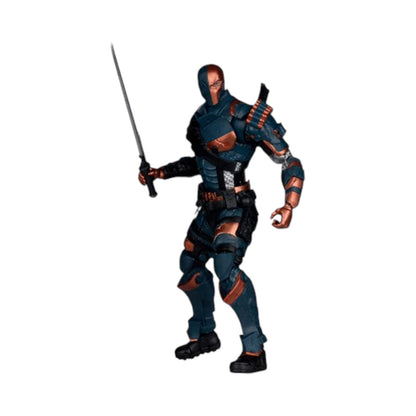 Deathstroke Figura De Acción Batman Arkham Origins Dc Multiverse Mcfarlane Toys 18 cm