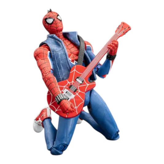 Spider Punk Spiderman Figura de Acción Spiderman Avengers Deluxe ZD Toys 18 cm