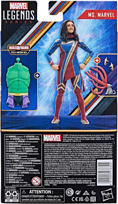 Ms Marvel Figura De Acción The Marvels Marvel Legends Hasbro 16 Cm BAF Hulk