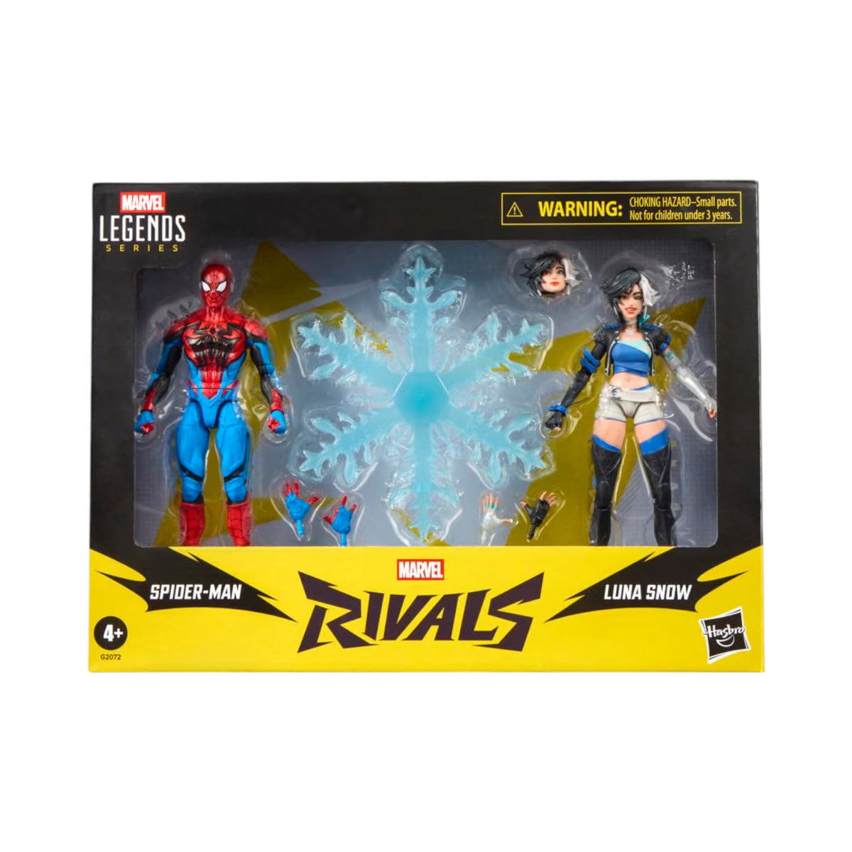 Spiderman & Luna Snow 2 Pack Figuras de Acción Marvel Rivals Marvel Legends 16 Cm