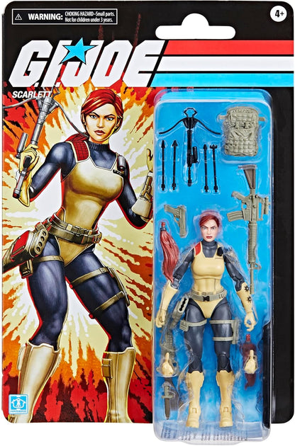 Scarlett Soldier Figura De Acción GI Joe Classified Hasbro 15 cm