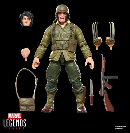 Wolverine WWII Logan Figura de Acción X Men Avengers Marvel Legends 16cm BAF Executioner