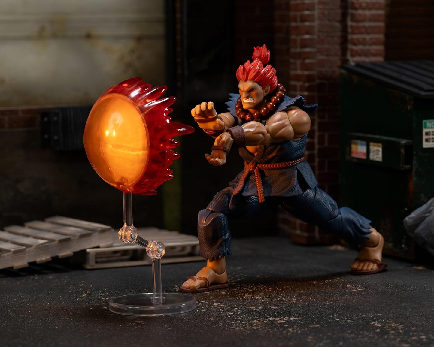 Akuma Figura de Accion Street Fighter 2 Jada Toys 16 Cm