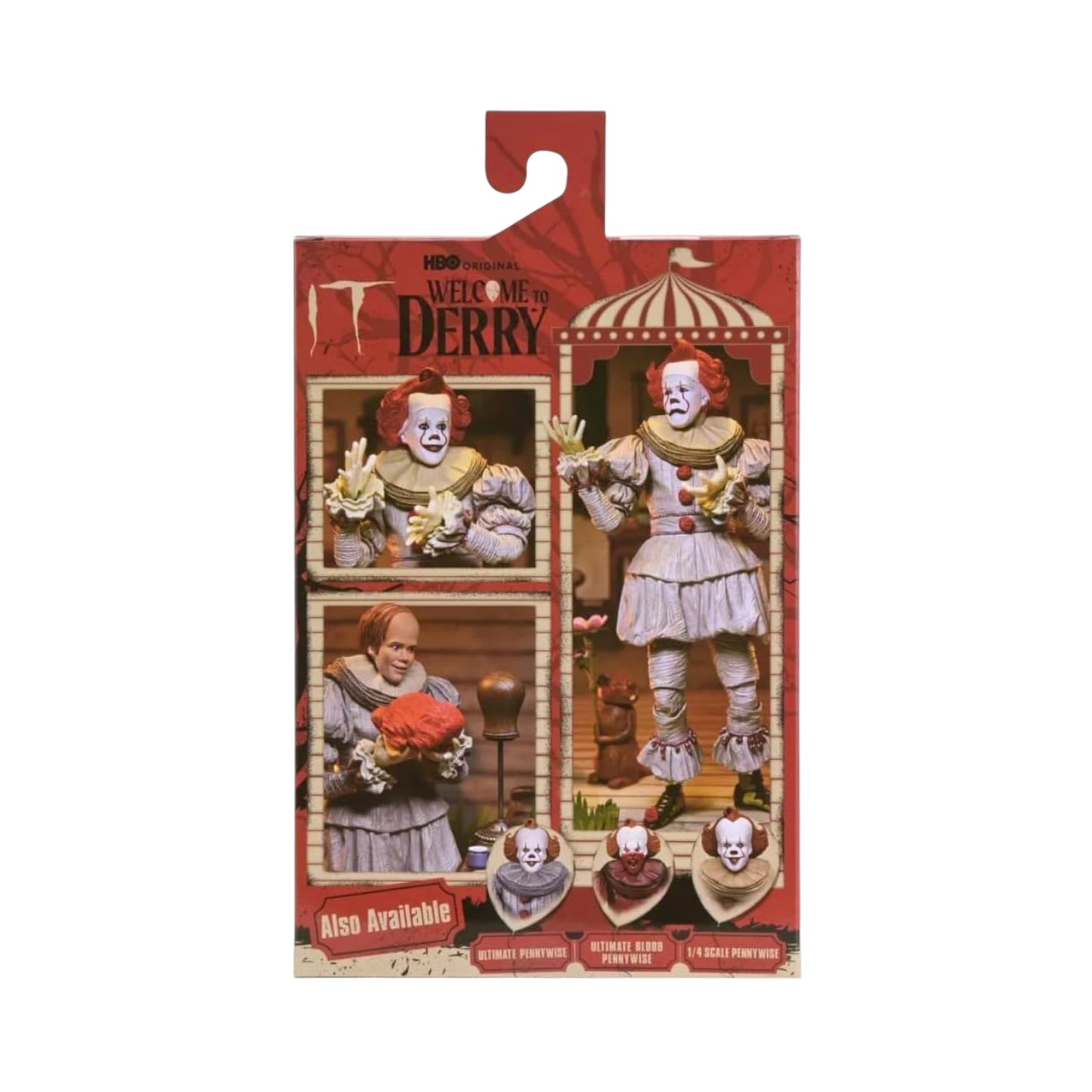 Bob Gray Pennywise Figura De Acción Welcome To Derry Neca Ultimate 19 Cm