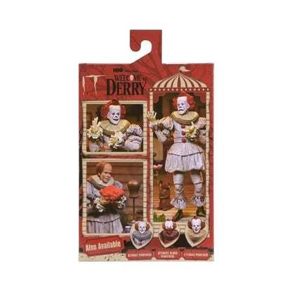 Bob Gray Pennywise Figura De Acción Welcome To Derry Neca Ultimate 19 Cm