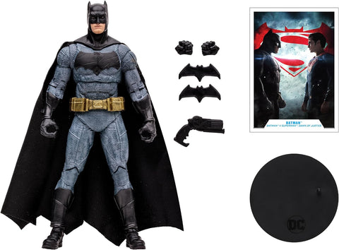 Batman Batfleck Figura De Acción Batman V Superman: Dawn Of Justice Dc Multiverse Mcfarlane Toys 18 cm