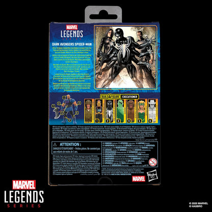 Dark Avengers Spiderman Figura de Acción Dark Avengers Marvel Legends 16cm BAF Executioner