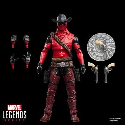 Cowboypool Figura de Accion Deadpool & Wolverine MCU Marvel Legends 16 Cm