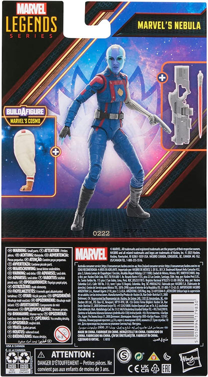Nebula Figura De Acción Guardians Of The Galaxy Volume 3 Marvel Legends Hasbro 16 Cm