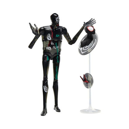 The Spot Black Figura de Acción Spiderman Across The Spider Verse Marvel Legends Hasbro 17 Cm