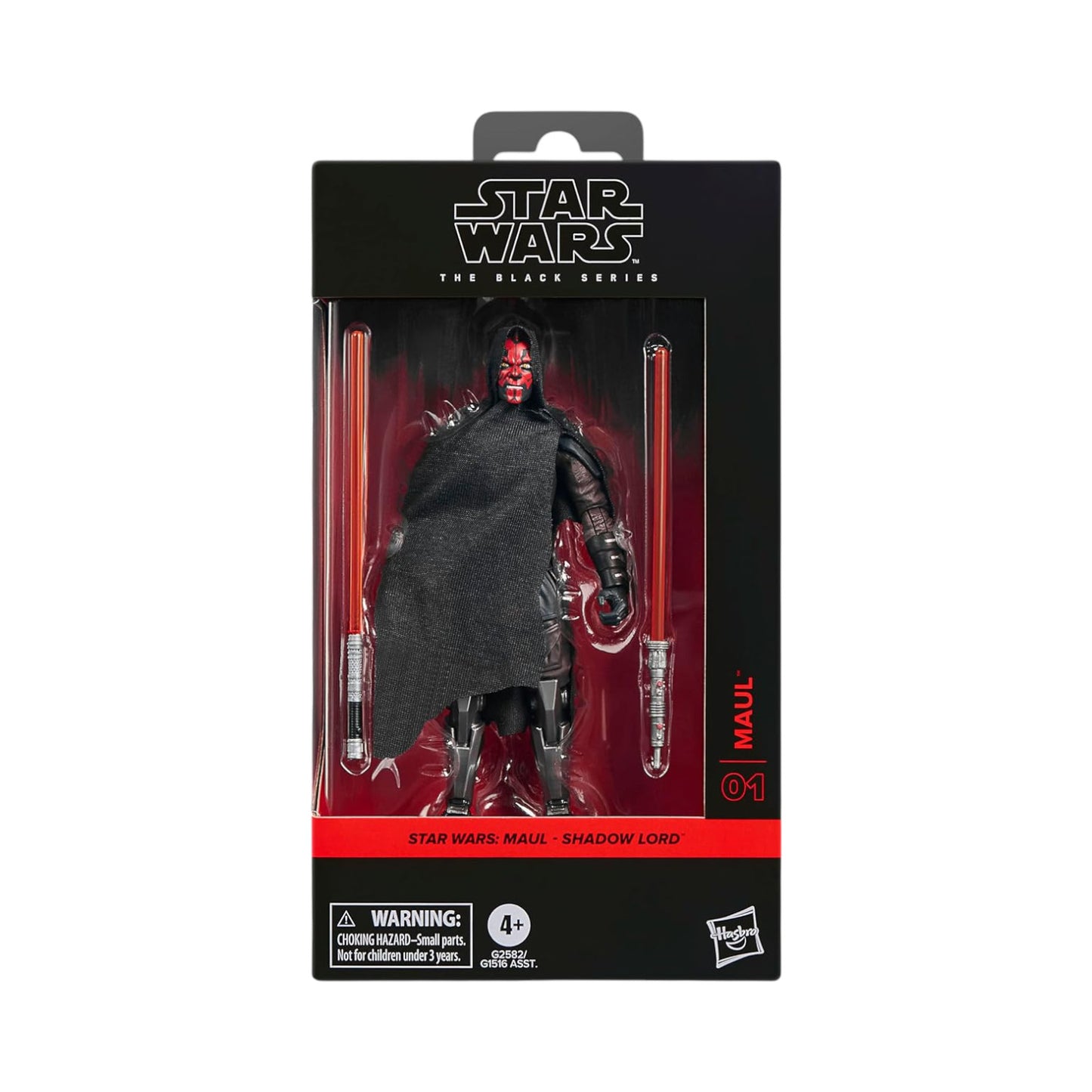 Maul Figura de Acción Star Wars Darth Maul Shadow Lord Black Series 16 cm