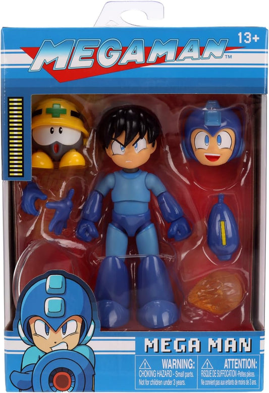 Mega Man & Neo Metal Figura De Acción Wave 3 Capcom Gamer Jada Toys 11 Cm