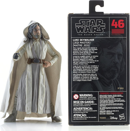 Luke Skywalker Jedi Master Figura De Accion Star Wars Black Series 16cm