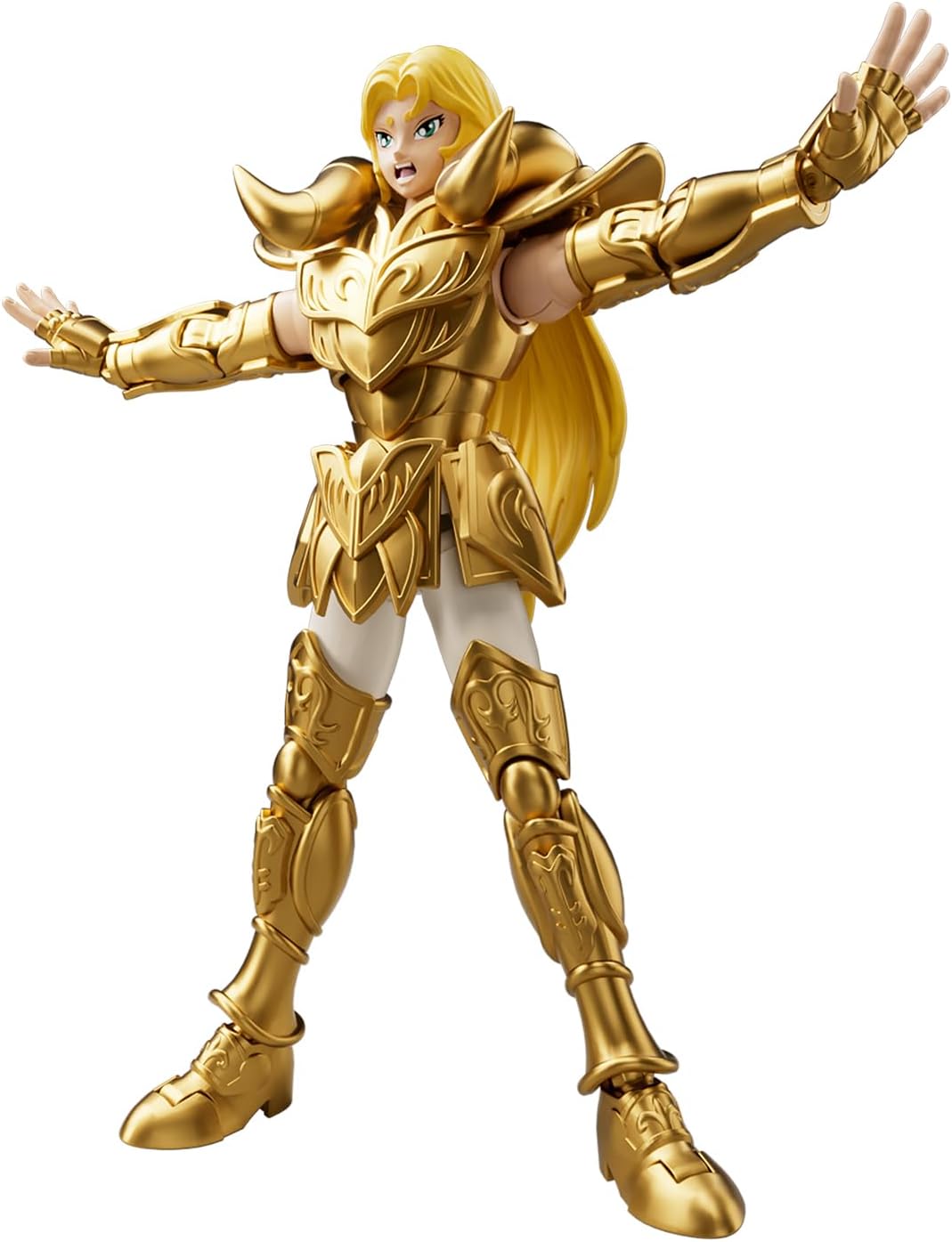 Aries Mu Figura de Accion Saint Seiya Model Kit Champion Class Blokees 14 Cm