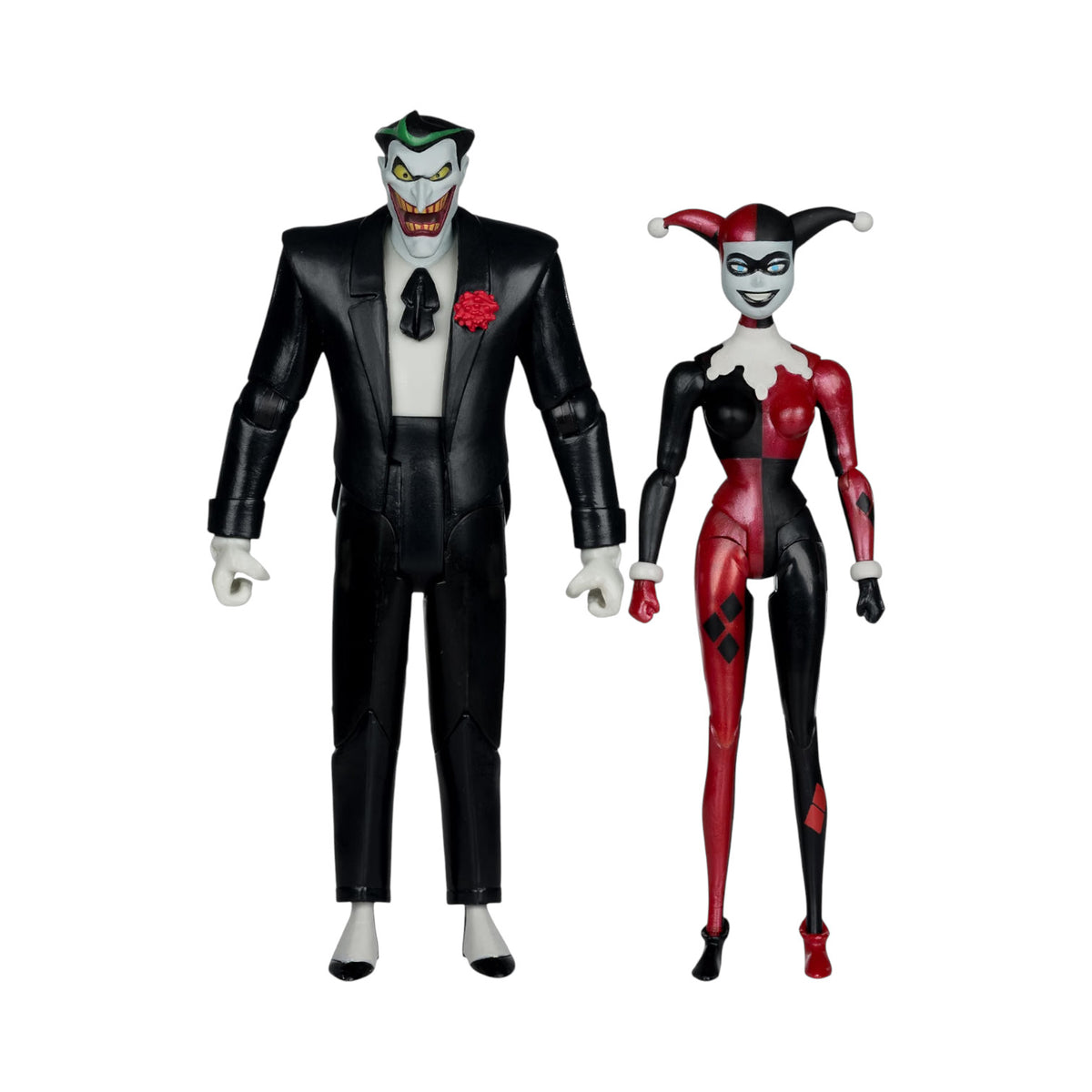 Harley Quinn & The Joker Pack Figura de Acción Batman The Animated Series DC Direct Mcfarlane 16 Cm