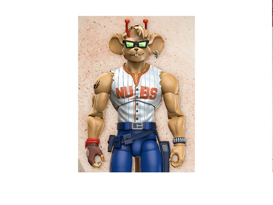 Throttle Home Rum Figura de Acción Motorratones Biker Mice from Mars Sports Bro´s Nacelle 18 Cm