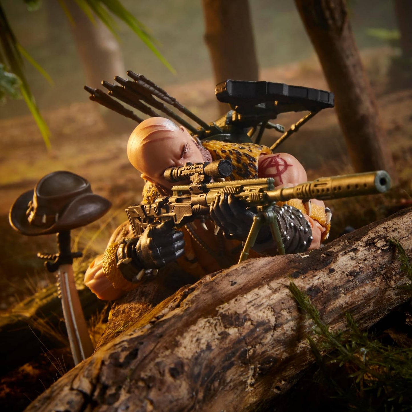 Dreadnok Gnawgahyde, Porkbelly & Yobbo Pack Figura de Accion Cobra Gi Joe 125 Classified Series 17 cm