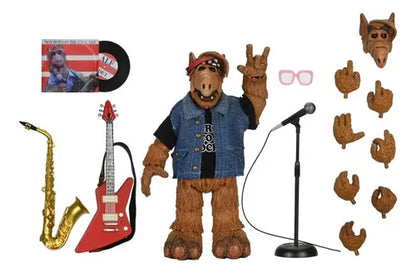 Alf Figura De Acción Alf Born To Rock Neca Ultimate 15 Cm